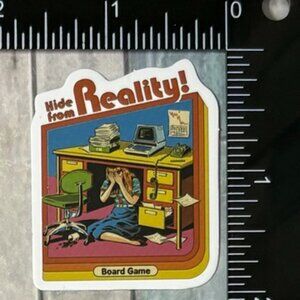 🌀10/$10🌀 60s 70s Retro Horror Dark Humor Reusable Waterproof Vinyl Sticker